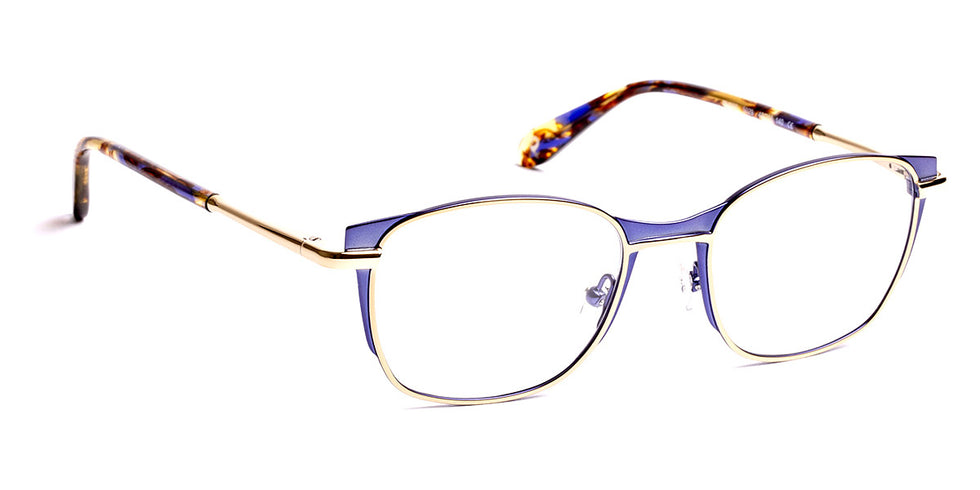 J.F. Rey® PM056 JFR PM056 5029 48 - 5029 Shiny Gold/Navy Eyeglasses