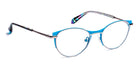 J.F. Rey® PM064 JFR PM064 2009 48 - 2009 Turquoise/Shiny Gunmetal Eyeglasses