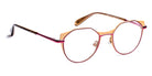 J.F. Rey® PM065 JFR PM065 5075 45 - 5075 Pink Gold/Plum Eyeglasses