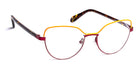 J.F. Rey® PM069 JFR PM069 6075 48 - 6075 Old Pink/Fluo Orange Eyeglasses