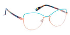J.F. Rey® PM071 JFR PM071 4550 48 - 4550 Light Green/Pink Gold Eyeglasses