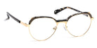 J.F. Rey® PM072 JFR PM072 0150 49 - 0150 Nice Black/Satin Gold/Shiny Gold Eyeglasses