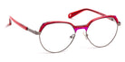 J.F. Rey® PM072 JFR PM072 8030 49 - 8030 Pink/Shiny Gunmetal Eyeglasses