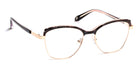J.F. Rey® PM073 JFR PM073 0155 49 - 0155 Nice Black/Black/Pink Gold Eyeglasses