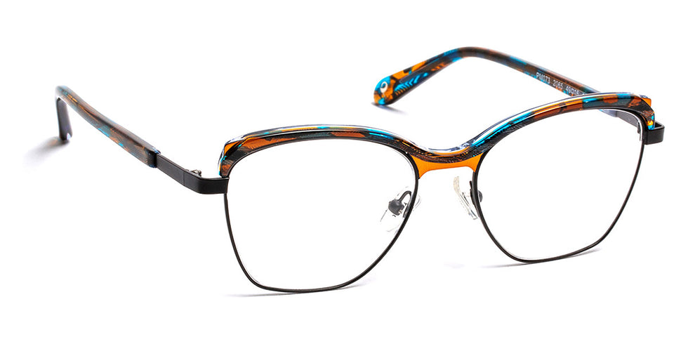 J.F. Rey® PM073 JFR PM073 2065 49 - 2065 Demi Turquoise/Copper/Black Eyeglasses