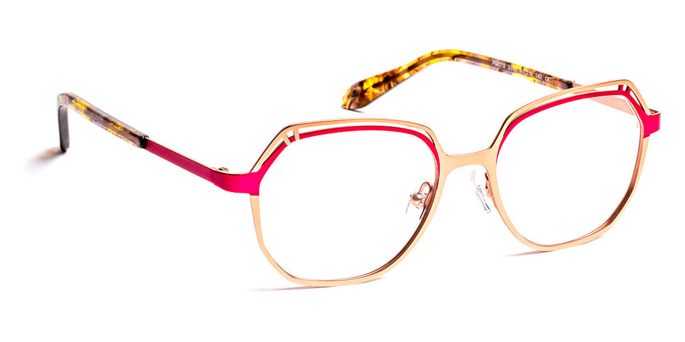 J.F. Rey® PM079 JFR PM079 5585 48 - 5585 Pink Gold/Pink Eyeglasses