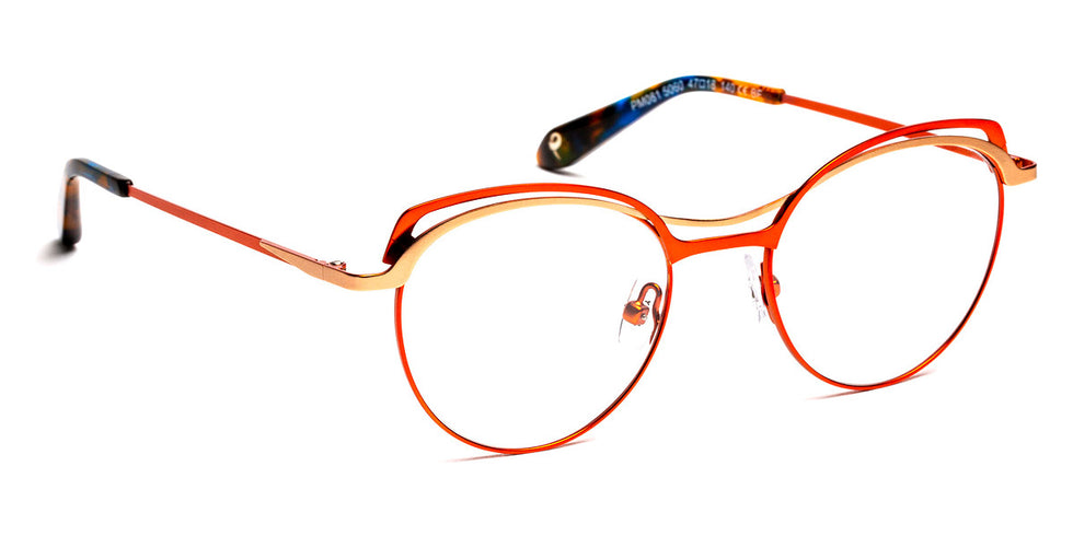 J.F. Rey® PM081 JFR PM081 5060 47 - 5060 Copper/Pink Gold Eyeglasses