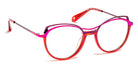 J.F. Rey® PM082 JFR PM082 8575 47 - 8575 Plum/Purple/Pink Satin Eyeglasses