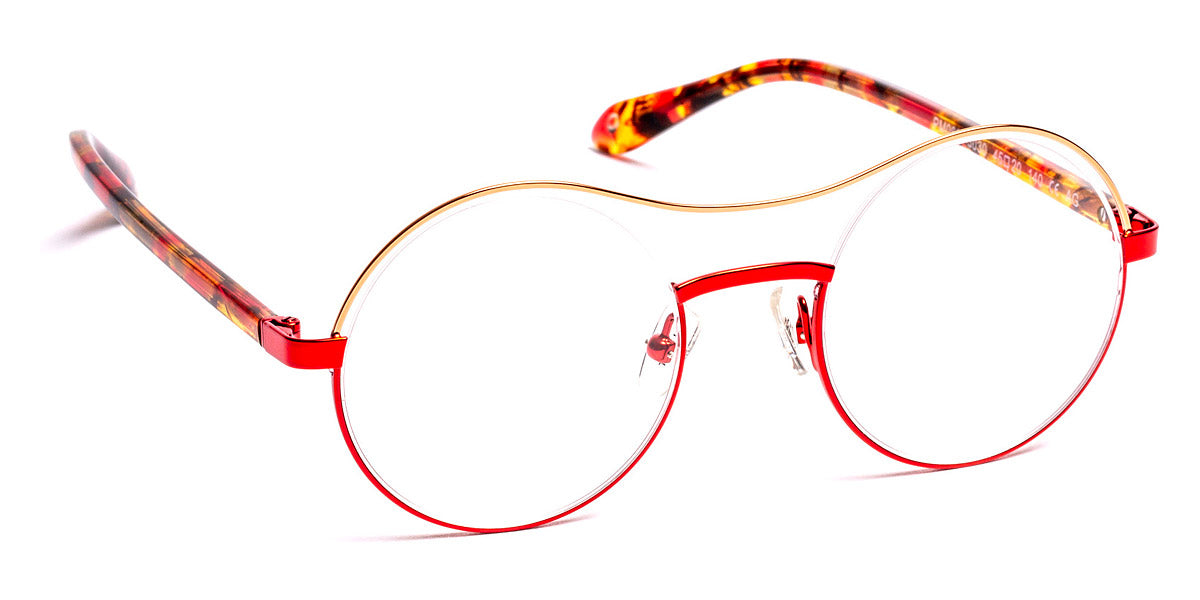 J.F. Rey® PM083 JFR PM083 5030 45 - 5030 Pink Gold/Red Eyeglasses