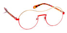 J.F. Rey® PM083 JFR PM083 5030 45 - 5030 Pink Gold/Red Eyeglasses