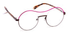 J.F. Rey® PM083 JFR PM083 8070 45 - 8070 Fuchsia/Brown Eyeglasses