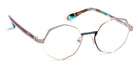 J.F. Rey® PM084 JFR PM084 5045 45 - 5045 Gold/Green Blue Eyeglasses