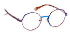 J.F. Rey® PM084 JFR PM084 9020 45 - 9020 Brown/Blue Jeans Eyeglasses