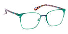 J.F. Rey® PM085 JFR PM085 4020 48 - 4020 Green/Blue Night Eyeglasses