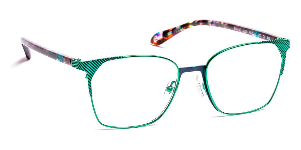 J.F. Rey® PM085 JFR PM085 4020 48 - 4020 Green/Blue Night Eyeglasses