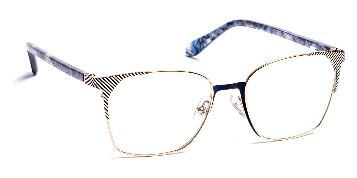 J.F. Rey® PM085 JFR PM085 5029 48 - 5029 Gold/Navy Blue Eyeglasses