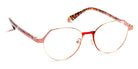 J.F. Rey® PM086 JFR PM086 5530 47 - 5530 Pink Gold/Red Eyeglasses