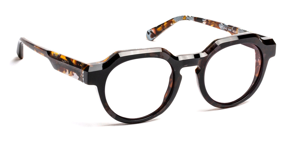 J.F. Rey® Portland JFR Portland 0290 49 - 0290 Gray/Demi White Eyeglasses