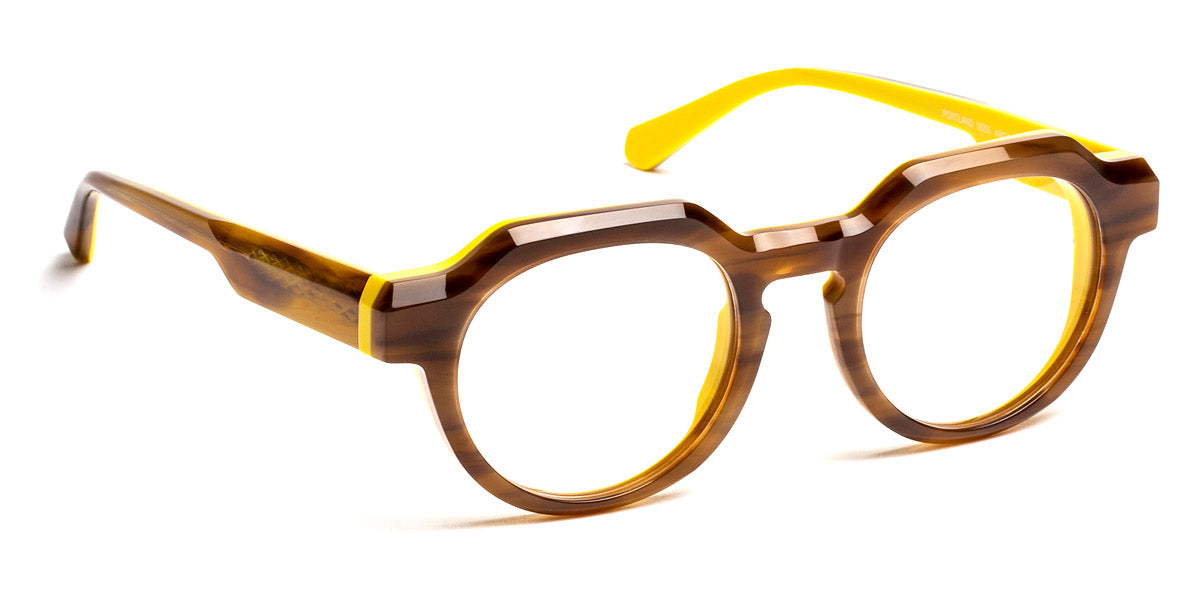 J.F. Rey® Portland JFR Portland 9055 49 - 9055 Light Demi/Yellow Eyeglasses