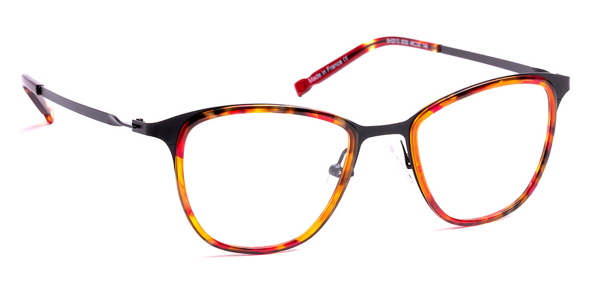 J.F. Rey® SH2013 JFR SH2013 0030 48 - 0030 Black/Red Eyeglasses