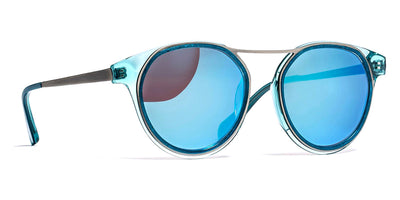 J.F. Rey® Sumac JFR Sumac 2405 53 - 2405 Turquoise/Anthracite Metal Sunglasses