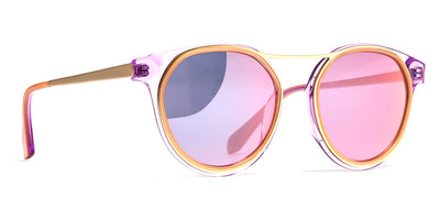 J.F. Rey® Sumac JFR Sumac 7060 53 - 7060 Orange/Purple Crystal/Gold Matte Metal Sunglasses