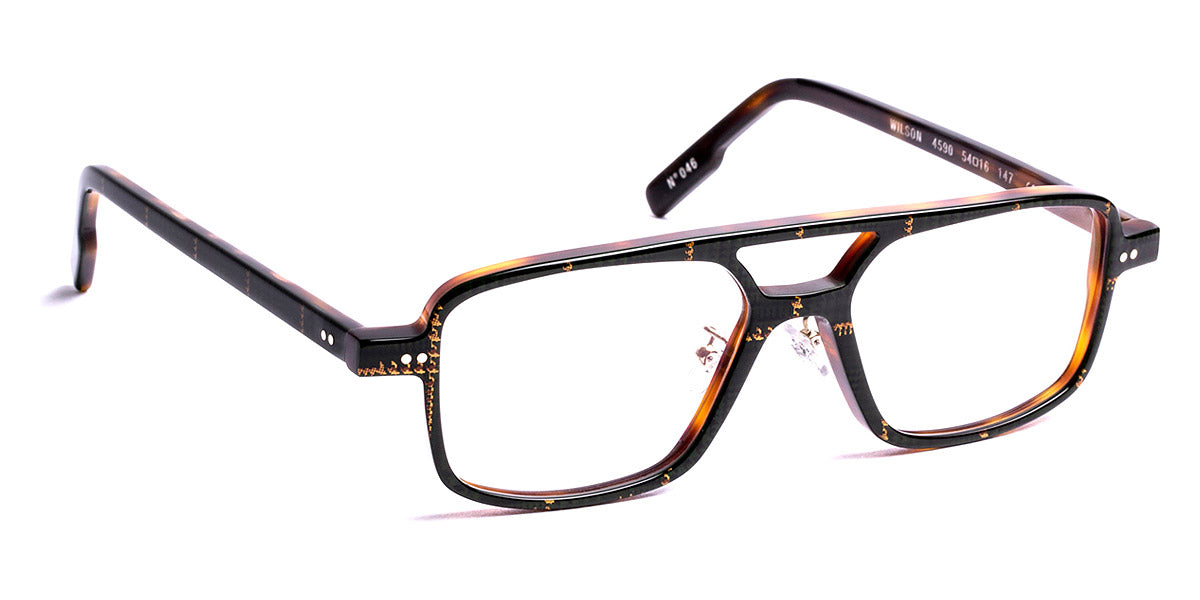 J.F. Rey® Wilson JFR Wilson 4590 54 - 4590 Green/Demi Eyeglasses