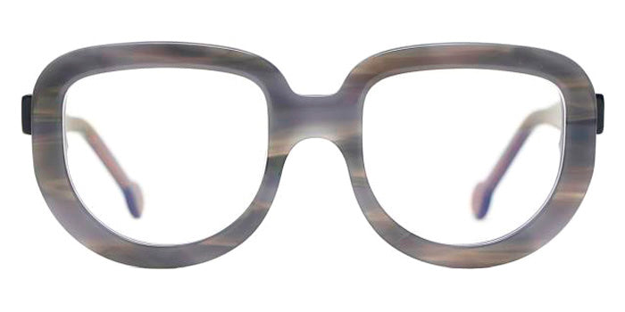Henau® Jota H JOTA K61 48 - Black/White/Black K61 Eyeglasses