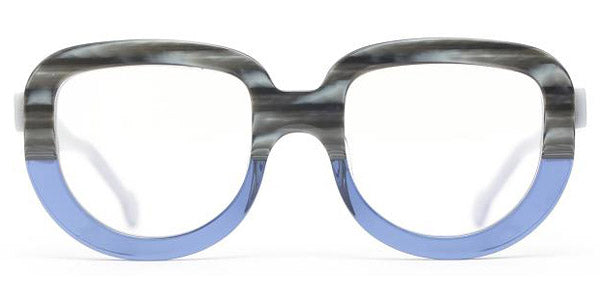 Henau® Jota H JOTA 0H35 48 - Gray Gold Velvet/Brown/Yellow Transparent 0H35 Eyeglasses