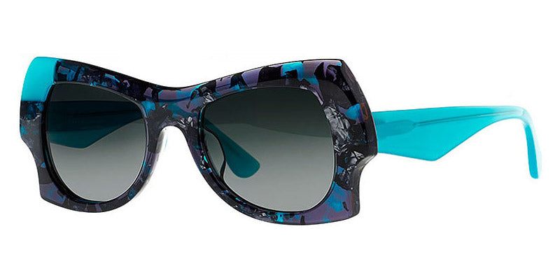 Theo® Kara TH KARA 12 - Turquoise Marble Sunglasses