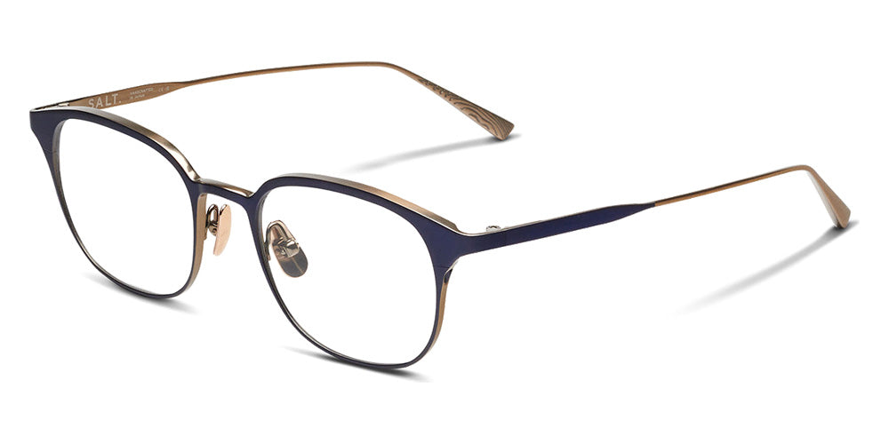 SALT.® KENT SAL KENT 002 50 - Indigo/Antique Gold Eyeglasses
