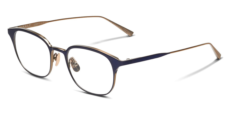 SALT.® KENT SAL KENT 002 50 - Indigo/Antique Gold Eyeglasses