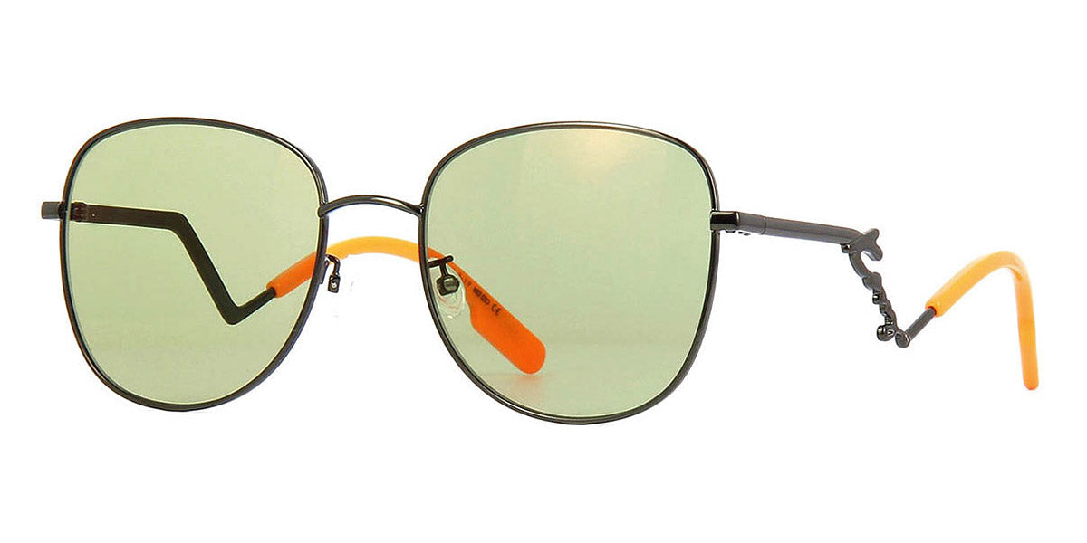Kenzo® kz40036u Sunglasses - Black and Fluorescent Orange