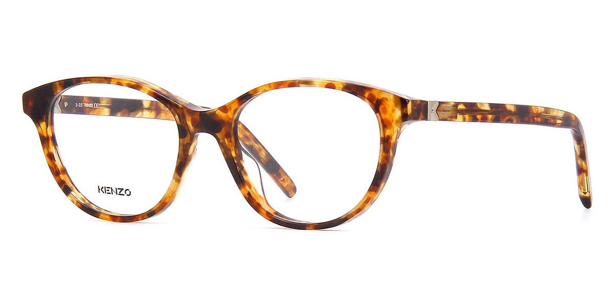 Kenzo® kz50120i Eyeglasses - Spotted Brown Havana