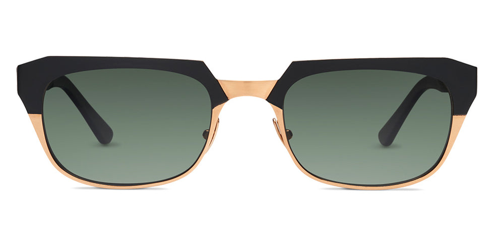 SALT.® KNOX SAL KNOX 001 55 - Black Sand Honey Gold/CR39 G-15 Lens Sunglasses
