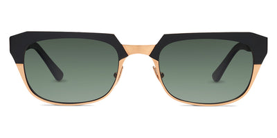 SALT.® KNOX SAL KNOX 001 55 - Black Sand Honey Gold/CR39 G-15 Lens Sunglasses