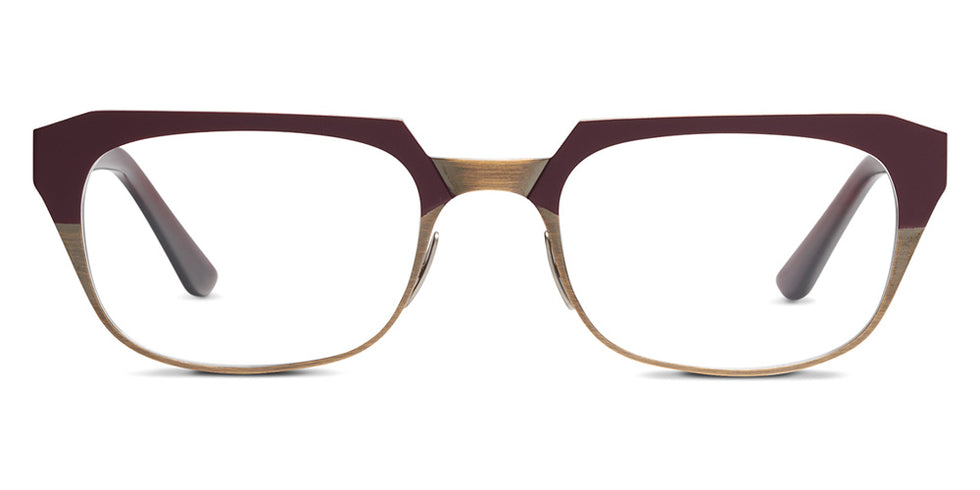 SALT.® KNOX RX SAL KNOX RX 001 55 - Redwood Antique Gold Eyeglasses