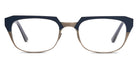 SALT.® KNOX RX SAL KNOX RX 002 55 - Indigo Blue Antique Silver Eyeglasses