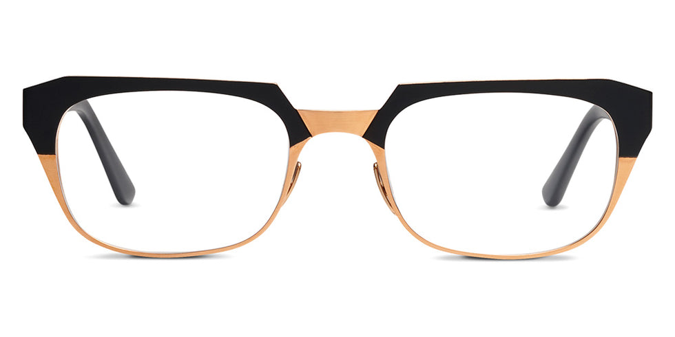 SALT.® KNOX RX SAL KNOX RX 004 55 - Black Sand Honey Gold Eyeglasses