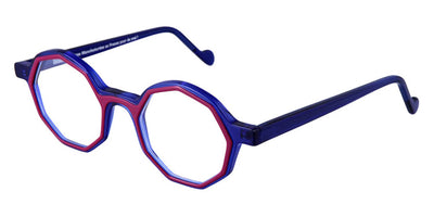 NaoNed® Kordevez NAO Kordevez C053 46 - Grape Violet / Transparent China Blue Eyeglasses
