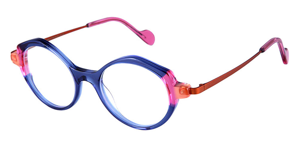 NaoNed® Laeta NAO Laeta 42309 45 - Transparent Navy Blue and Transparent Cyclamen Pink / Rust Eyeglasses
