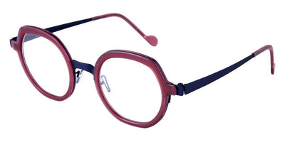 NaoNed® Langoz NAO Langoz 59RC 46 - Pink / Matte Blue Eyeglasses