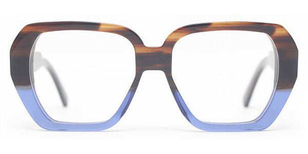 Henau® Lanika H LANIKA AA78 55 - Greige Fuchsia/Dark Brown AA78 Eyeglasses