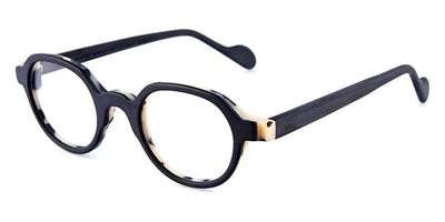 NaoNed® Lanniliz NAO Lanniliz C035S 42 - Sandy Black / Tokyo Tortoiseshell Eyeglasses