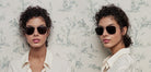 SALT.® LELAND SAL LELAND 002 58 - Tempest/Polarized CR39 Black Lens Sunglasses
