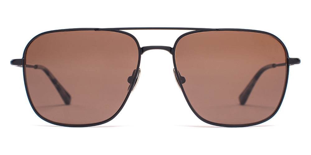 SALT.® LELAND SAL LELAND 004 58 - Black Sand/Polarized CR39 Deep Brown Lens Sunglasses