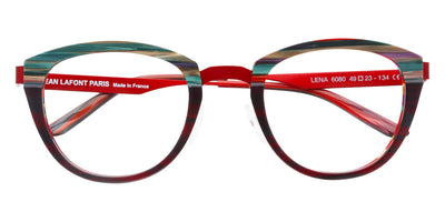 Lafont® LENA LF LENA 6080 50 - Red 6080 Eyeglasses
