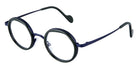 NaoNed® Leoz NAO Leoz 59VA 44 - Solid Military Green / Matte Blue Eyeglasses