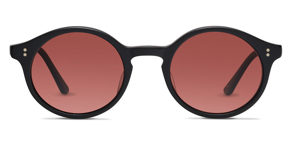 SALT.® LEWIS SAL LEWIS 003 48 - Matte Black/Glass Crimson Sunglasses