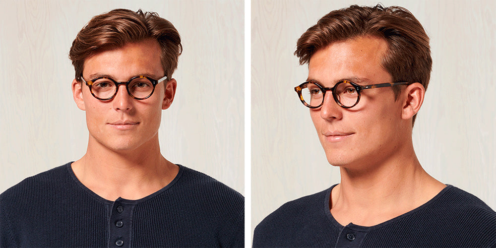 SALT.® LEWIS 45 RX SAL LEWIS 45 RX 004 45 - Antique Leaves Eyeglasses